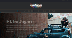Desktop Screenshot of jayarrcustoms.com